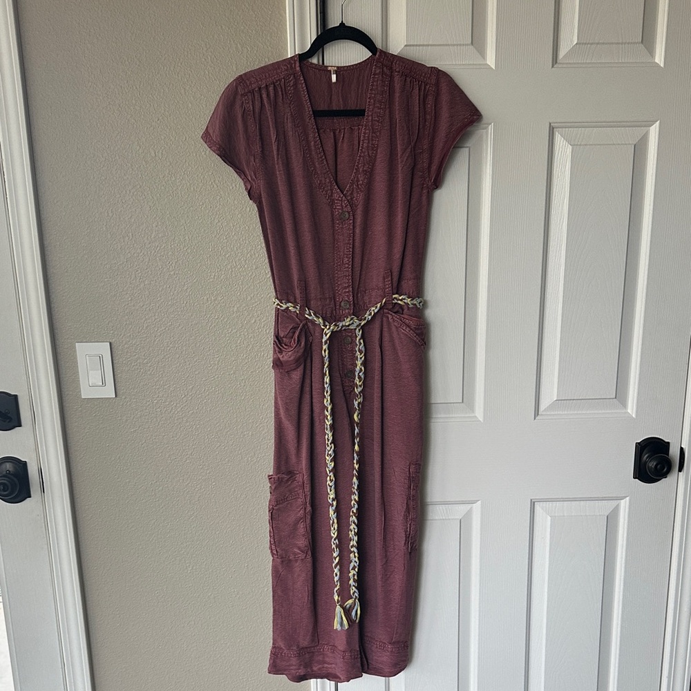 NWOT Free People Hit The Coast Coveralls - Picture 3 of 12